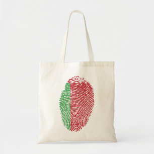 Belarus Flaggen Fingerabdruck Land Prix Tragetasche