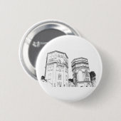 Belarus Grodno Wassertürme Button (Vorne & Hinten)