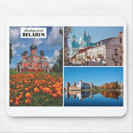 Belarus Grüße Naturarchitektur Mousepad