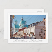 Belarus Hrodna Grodno Architektur Postkarte (Vorne/Hinten)