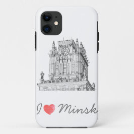 Belarus I Liebe Minsk City Gates Architecture Case-Mate iPhone Hülle