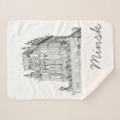 Belarus I Liebe Minsk City Gates Architecture Sherpadecke (Vorderseite (Horizontal))