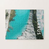 Belarus Illustration Travel Art Vintag Puzzle (Horizontal)