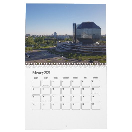 Belarus-Kalender Kalender (Feb 2026)