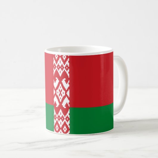 Belarus Keramik Tasse (VorderseiteRechts)