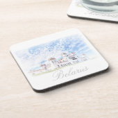 Belarus Kosava Palace Architecture Untersetzer (Linke Seite)