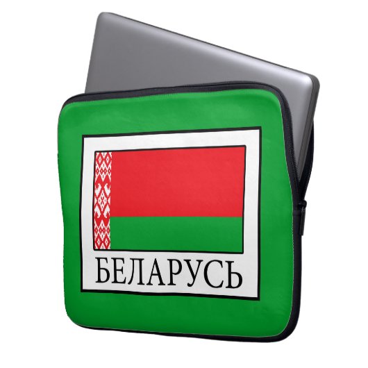Belarus Laptopschutzhülle (Vorderseite Links)