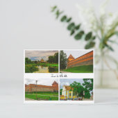 Belarus Lida City Street Architektur Postkarte (Stehend Vorderseite)