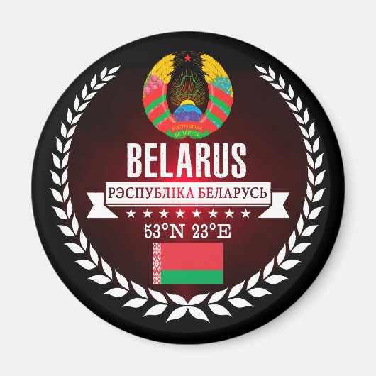 Belarus Magnet (Vorne)