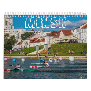 Belarus Minsk Architecture City Cityscape М и н Kalender