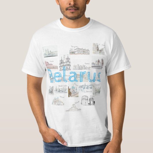 Belarus Minsk Brest Architecture T - Shirt / Top (Vorderseite)