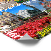 Belarus Minsk Grodno Pinsk Borisov Architektur Poster (Ecke)