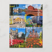 Belarus Minsk Grodno Pinsk Borisov Architektur Postkarte (Vorderseite)
