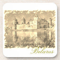 Belarus-Mir-Burg Architektur Untersetzer Natur