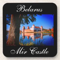 Belarus-Mir-Burg Architektur Untersetzer Natur