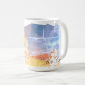 Belarus-Mir-Burg - Malerei Tasse (VorderseiteRechts)