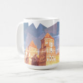 Belarus-Mir-Burg - Malerei Tasse (Vorderseite Links)