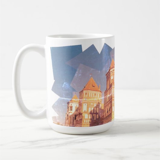 Belarus-Mir-Burg - Malerei Tasse (Links)