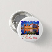 Belarus Mir Castle Architecture Button Button (Vorne & Hinten)