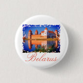 Belarus Mir Castle Architecture Button Button (Vorderseite)
