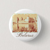 Belarus Mir Castle Architecture Button Button (Vorderseite)