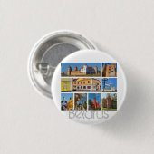 Belarus Mir Castle Architecture Button Button (Vorne & Hinten)
