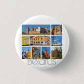 Belarus Mir Castle Architecture Button Button (Vorderseite)