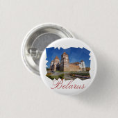 Belarus Mir Castle Architecture Button Button (Vorne & Hinten)