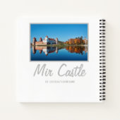 Belarus Mir Castle Architecture Nature Notebook Notizblock (Rückseite)