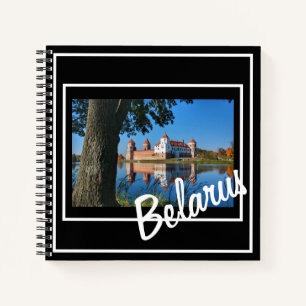 Belarus Mir Castle Architecture Nature Notebook Notizblock