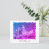 Belarus Mir Castle Architecture Postcard Postkarte (Stehend Vorderseite)