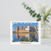 Belarus Mir Castle Architecture Postcard Postkarte (Stehend Vorderseite)