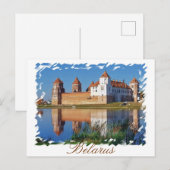 Belarus Mir Castle Architecture Postcard Postkarte (Vorne/Hinten)