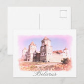 Belarus Mir Castle Architecture Postcard Postkarte (Vorne/Hinten)