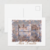 Belarus Mir Castle Architecture Postcard Postkarte (Vorne/Hinten)