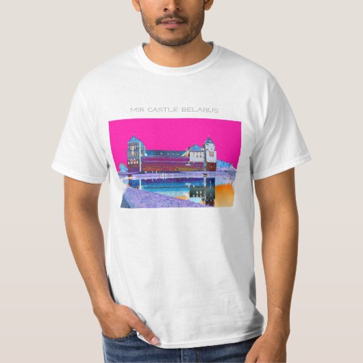 Belarus Mir Castle Architecture T - Shirt Top (Vorderseite)