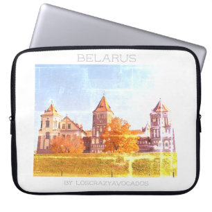 Belarus Mir Kastle Architektur Laptop Hülle Laptopschutzhülle