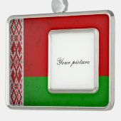 Belarus Rahmen-Ornament Silber (Links)