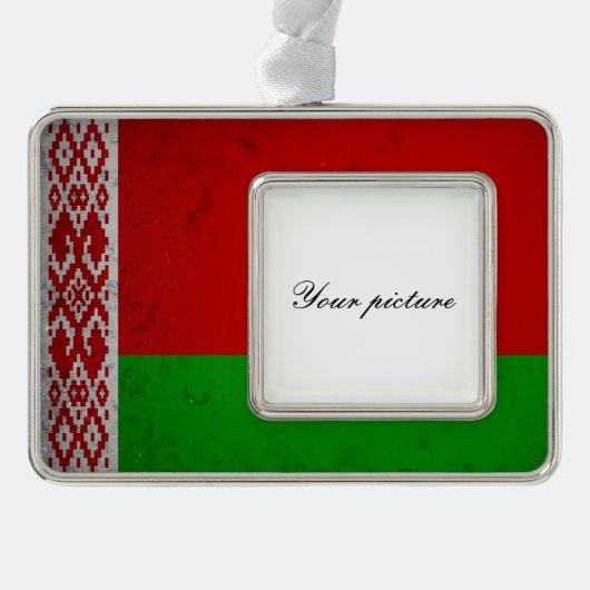 Belarus Rahmen-Ornament Silber (Vorderseite)