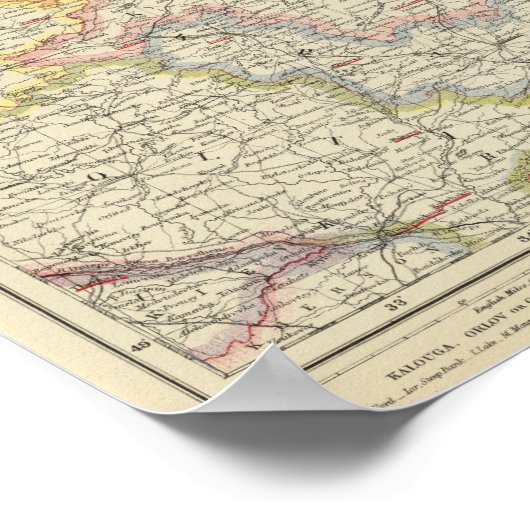 Belarus und Ukraine Poster (Ecke)