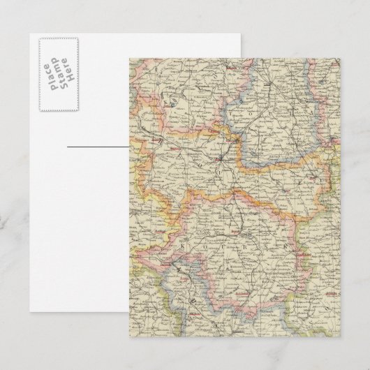 Belarus und Ukraine Postkarte (Vorne/Hinten)