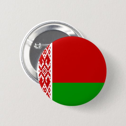 Belarusflagge Button (Vorne & Hinten)
