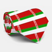 Belarusflagge Krawatte (Gerollt)