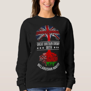Belarussische Roots Migrant Herkunft Großbritannie Sweatshirt