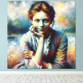 BELA'S STARE LEINWANDDRUCK (Insitu (Holzboden))