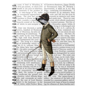 Belästigen Sie den vollen Reiter Notizblock