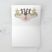 Belästigende Badger_Birthday Grüße Karte (Innenseite)