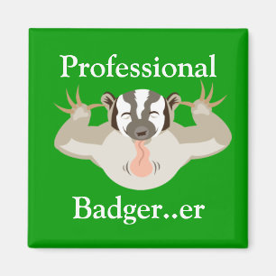 Belästigender Badger_Professional Dachs… äh Magnet