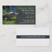 Belästigungs-TierTrapper Visitenkarte (Vorne/Hinten)