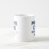 Belastung der Midlife Crisis Kaffeetasse (Mittel)